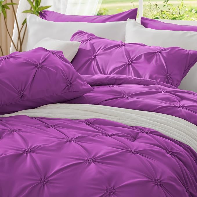 BEDELITE Purple King Size Comforter Set - Image 6
