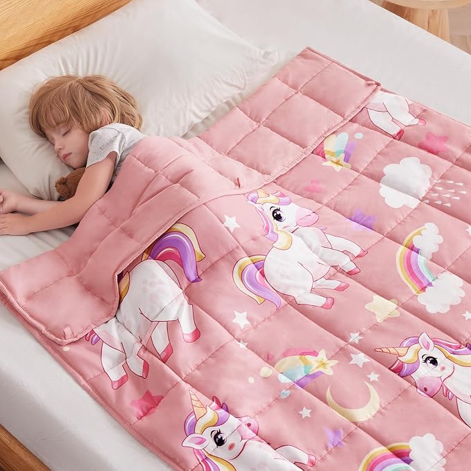 anfie Weighted Blanket Kids, Weighted Blanket Cooling Blanket by anfie