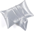 Satin Pillowcases with Zipper （20x30）, Queen Size Pillowcases Set of 2 by HommxJF