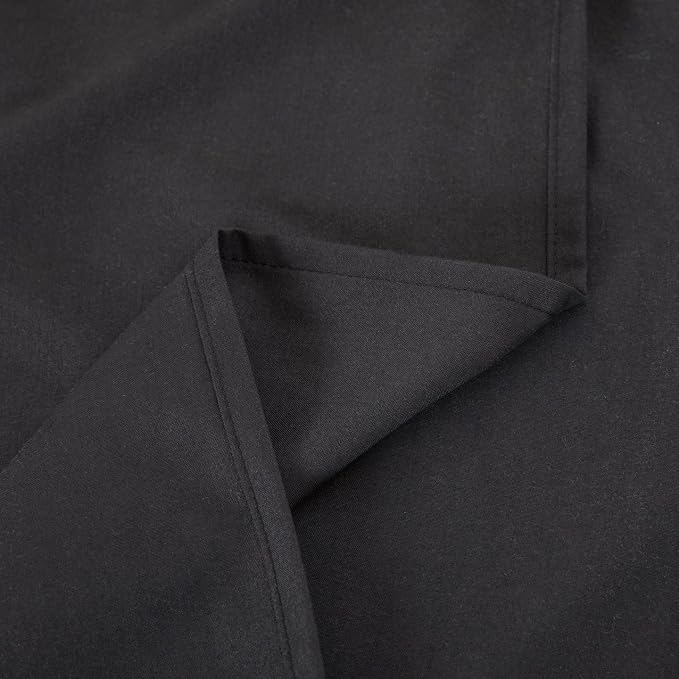 Twin Flat Sheet Only，66x96Inch Black - Image 7