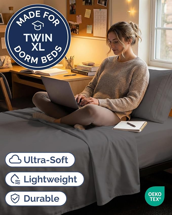 Twin XL Size 3 Piece Sheet Set - Image 2