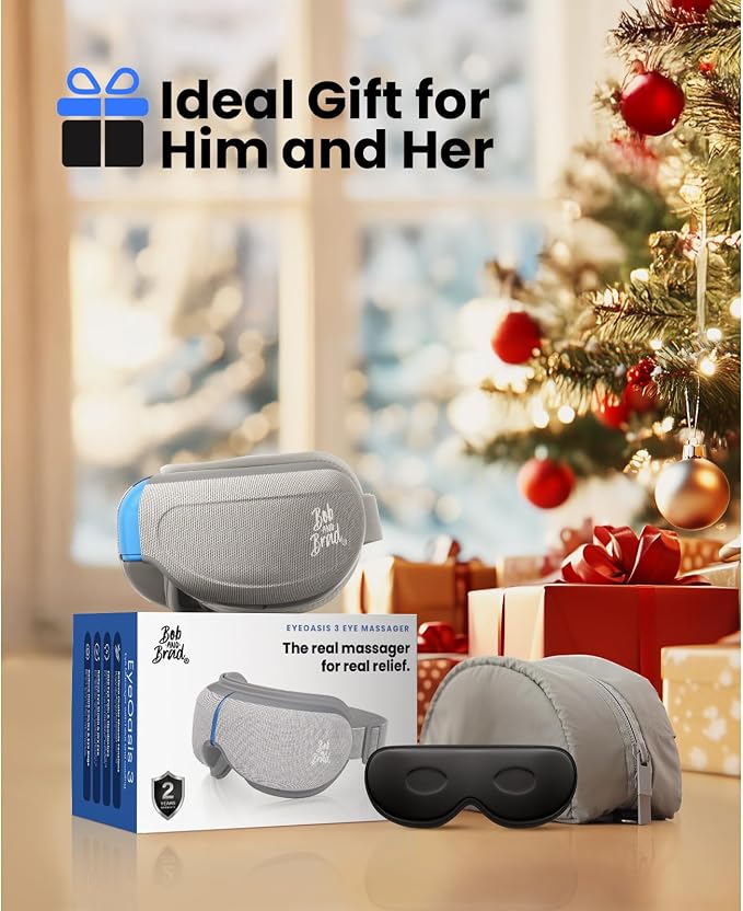 BOB AND BRAD Eye Massager with Heat and Cooling, EyeOasis 2 Eye Mask - Image 6
