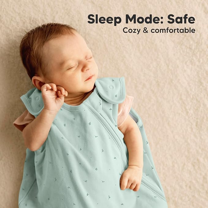 2-Pack Organic Baby Sleep Sacks, 100% Cotton - Image 7