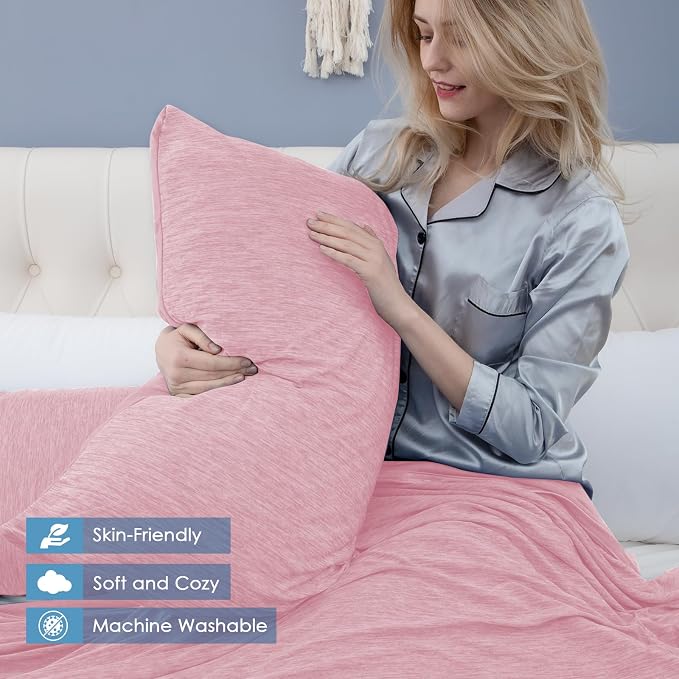 CHOSHOME Cooling Pillow Cases Zipper Pillow Covers Q-Max > 0.45 Zippered - Image 5