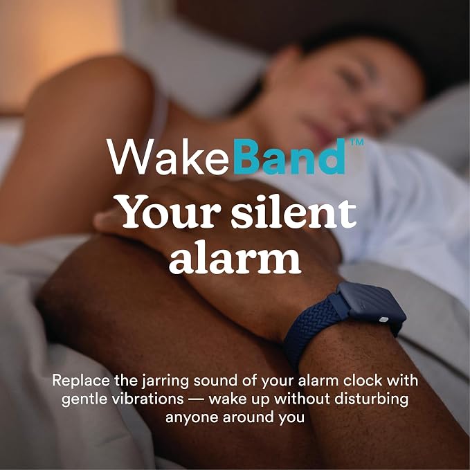 Homedics WakeBand Silent Vibrating Alarm Wristband, Ultra-Light Comfortable - Image 2