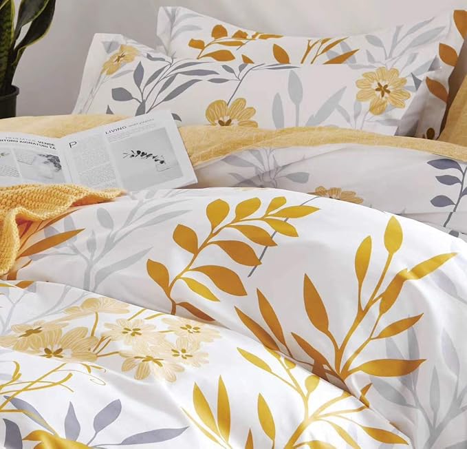 SLEEPBELLA Duvet Cover Set 600 Thread Count Cotton Bedding Set - Image 3