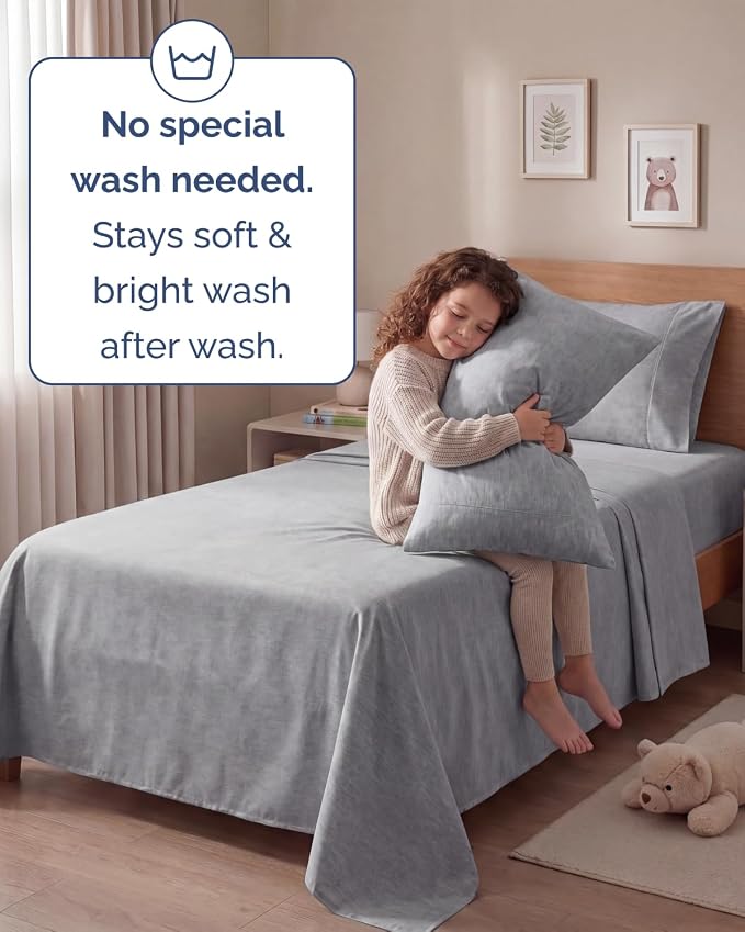 Twin 4 Piece Sheet Set - Image 6