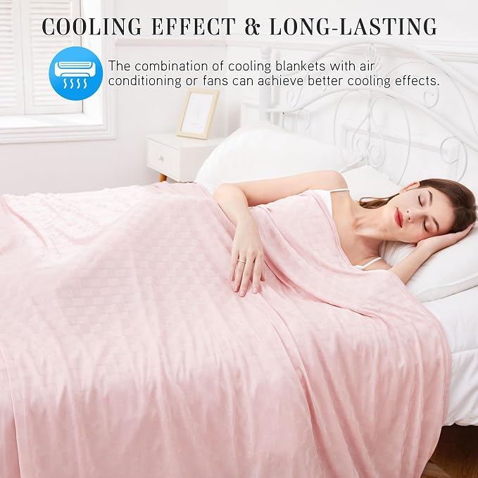 AmyHomie Cooling Blanket, Summer Blankets - Image 3