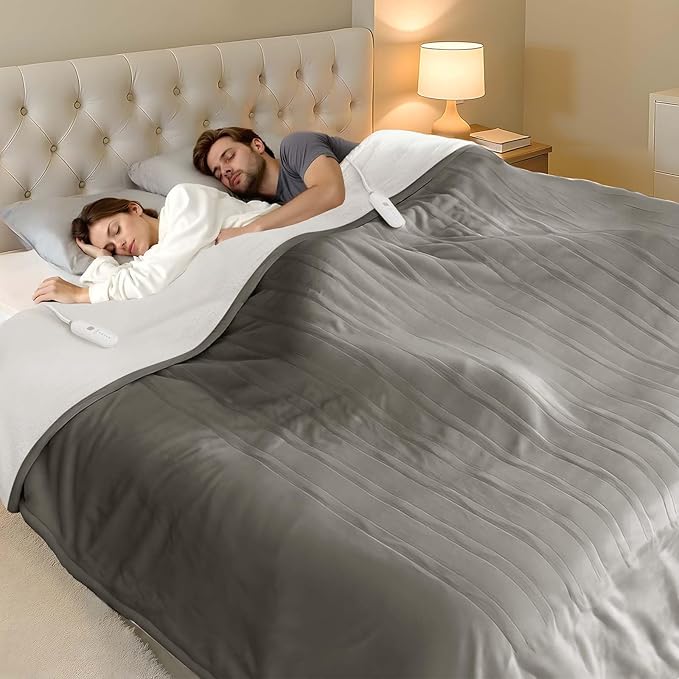 Heated Blanket Queen Size by FVERWAG