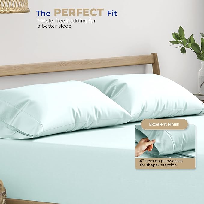 THREAD SPREAD 100% Cotton King Size Pillow Cases Set of 2 - Image 4