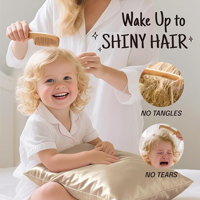OLESILK 100% Mulberry Silk Toddler Pillowcase - Image 4