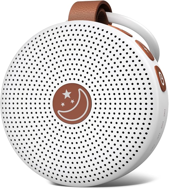 Sound Machine Mini Portable Baby White Noise Machine by BodyHush