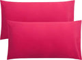 FLXXIE King Pillow Cases Set of 2, Soft Microfiber Pillow Covers by FLXXIE