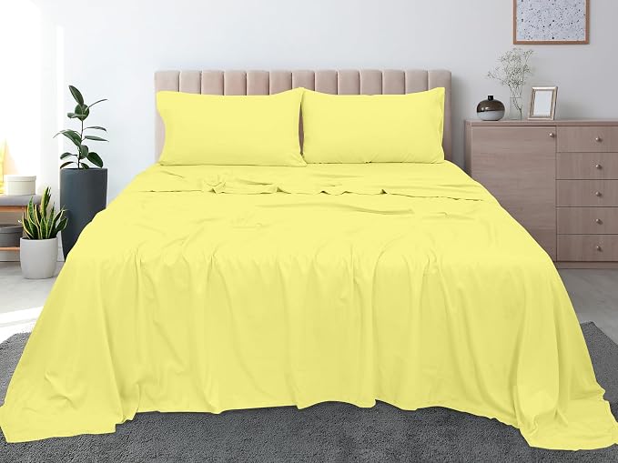 Royale Linens 300 Thread Count 100% Long Staple Combed Cotton Flat Sheet - Image 9