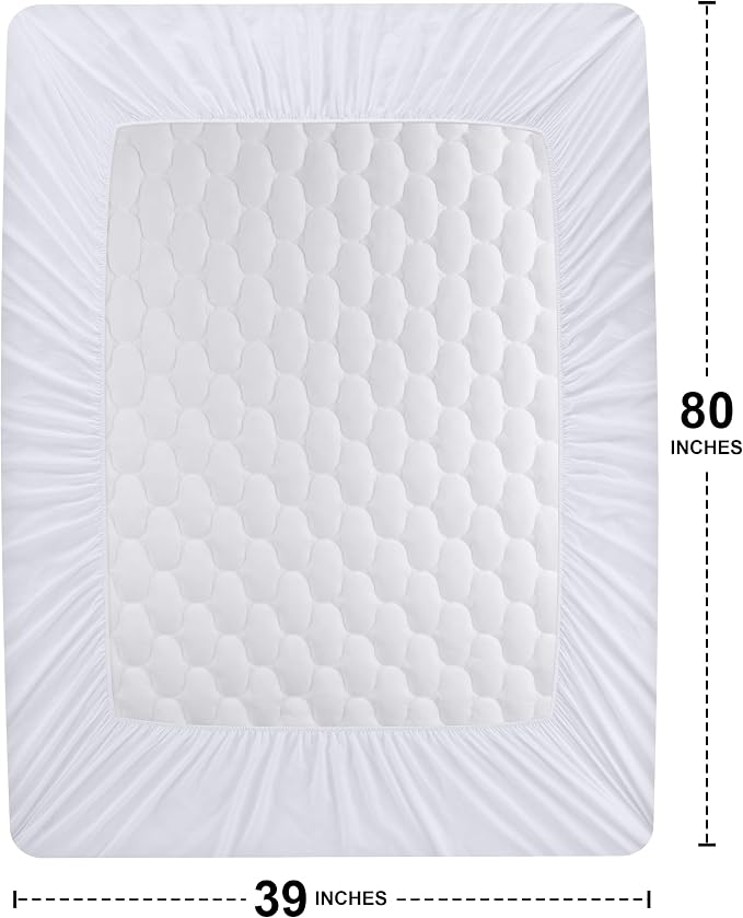 Utopia Bedding Waterproof Mattress Protector, Twin XL Mattress Pad, Noiseless - Image 4