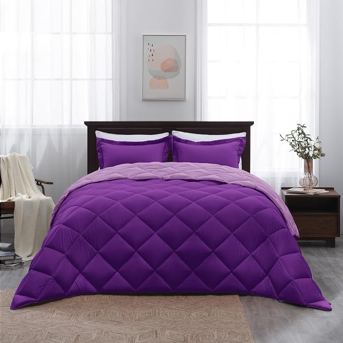 Basic Beyond California King Comforter Set, 1 Comforter 104"x96" and 2 Pillow - Image 8