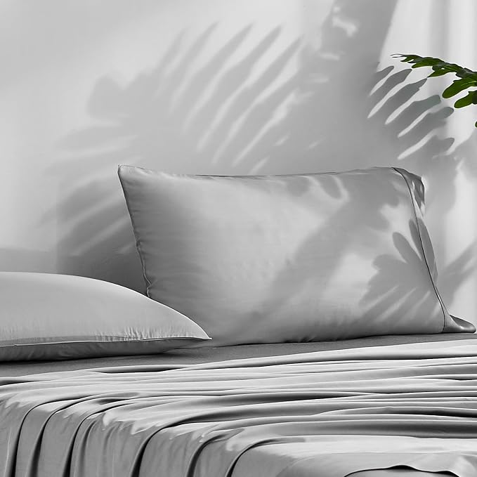 ACCURATEX Cooling Pillow Cases Queen Size Set of 2, Rayon Derived from Bamboo - Image 7