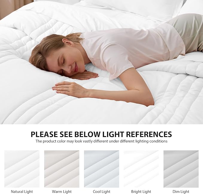 King Comforter Set White - Image 7