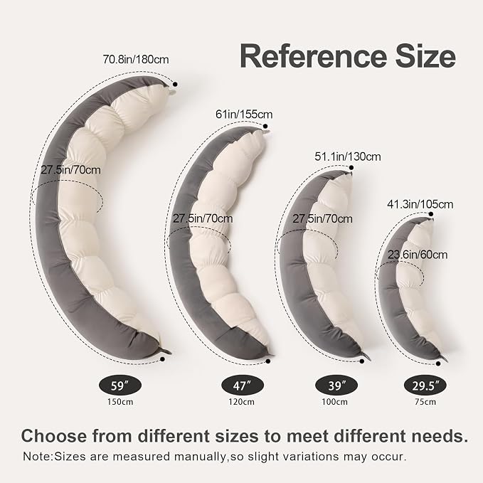 Peallow – Long Round Body Pillow - Image 2