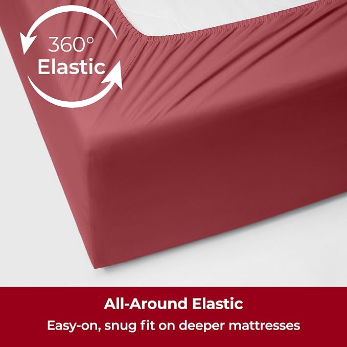 Mellanni Extra Deep Queen Sheets - Image 5