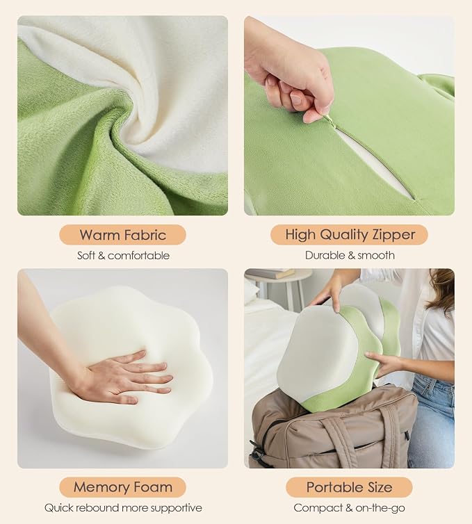 Memory Foam Pregnancy Pillows for Sleeping, Side Sleeper Maternity Pillow - Image 3