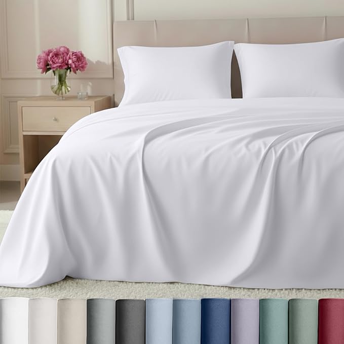 California Design Den Luxury 800 Thread Count King Size Sheets Set by CaliforniaDesignDen