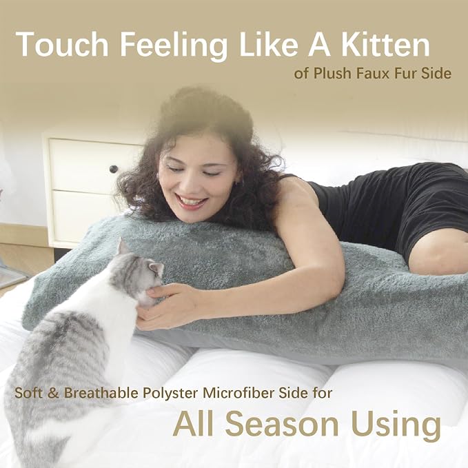 WhatsBedding Memory Foam Body Pillow - Image 8