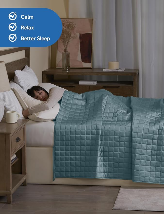 YnM King Size Cooling Weighted Blanket - Image 3