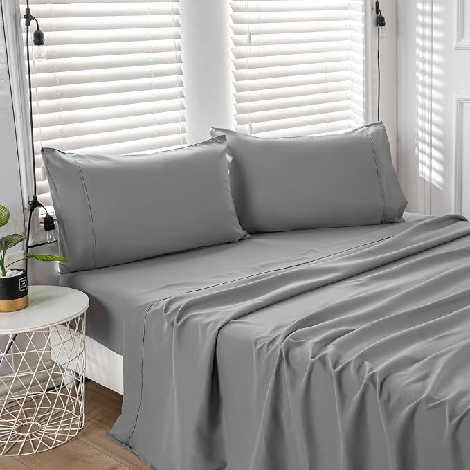 Kingnex Oversized King Flat Sheet 132x110 - Image 4