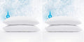 Serta Power Chill Cooling Pillow Protectors, Stain Resistant and Zippered by Serta