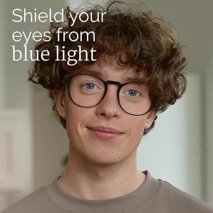 IBOANN Blue Light Glasses for Woman/Men, Fashion Blue Light Glasses Men - Image 5