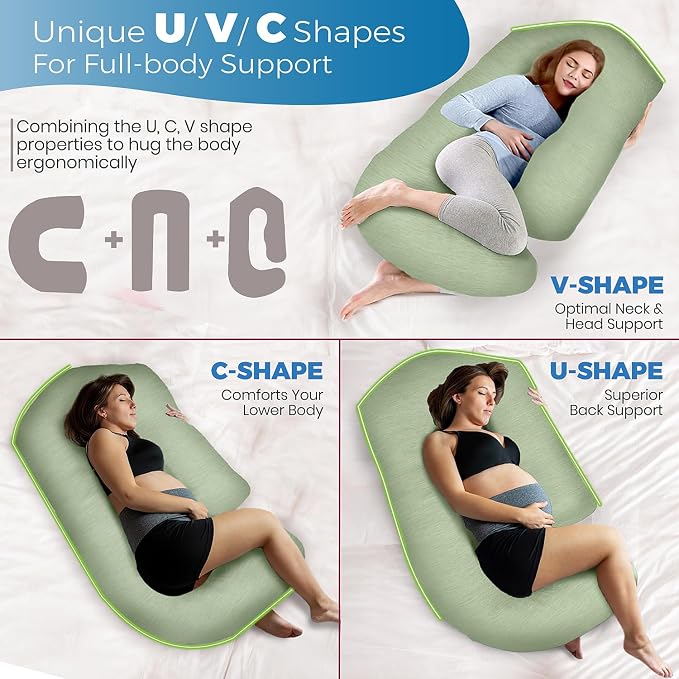 PILLANI Pregnancy Pillows for Sleeping - Image 8