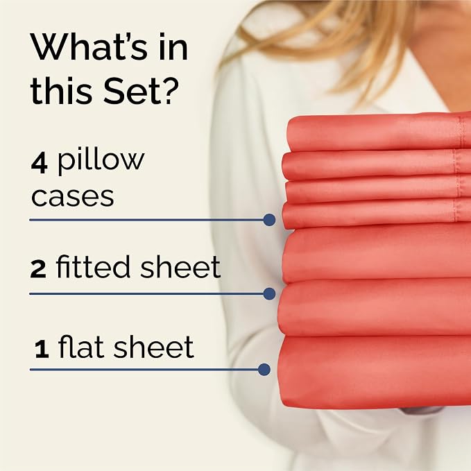 Split King 7 Piece Sheet Set - Image 2