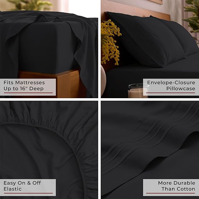 Mellanni Queen Sheets Set - Image 5