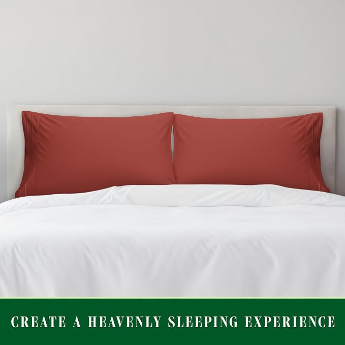 Elegant Comfort Luxury Ultra-Soft 2-Piece Pillowcase Set - Image 3