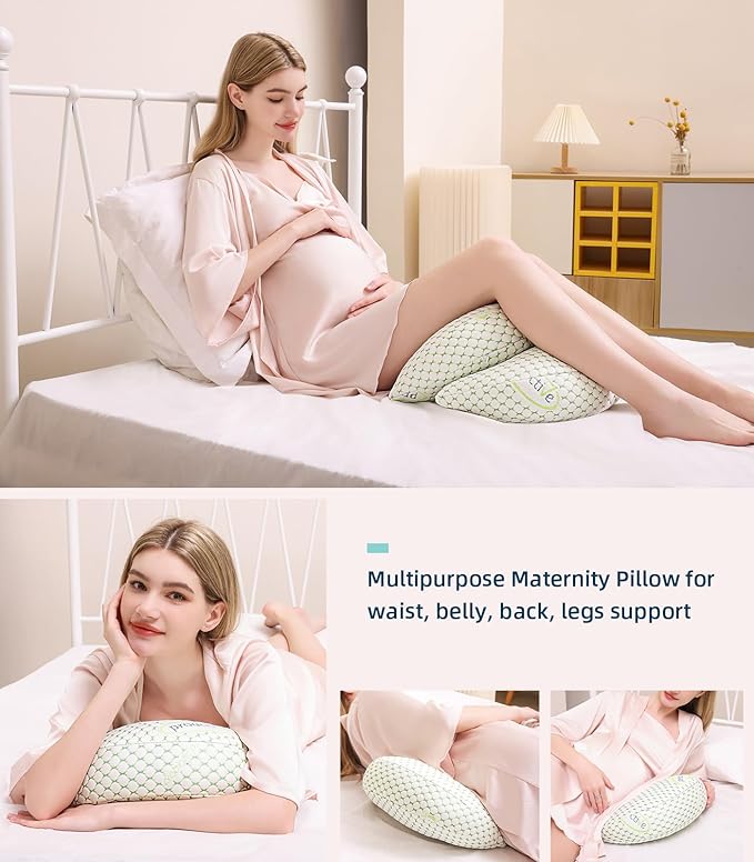 Oternal Pregnancy Pillow for Pregnant Women – Comfortable Maternity Pillow for - Image 6