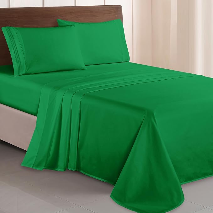 Elegant Comfort Luxurious 1500 Premium Hotel Quality Microfiber Three Line by ELEGANTCOMFORT