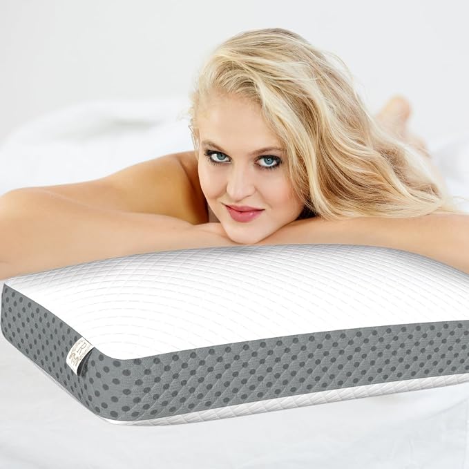 Royal Therapy Memory Foam Pillow, King Neck Pain Relief, by ROYALTHERAPY