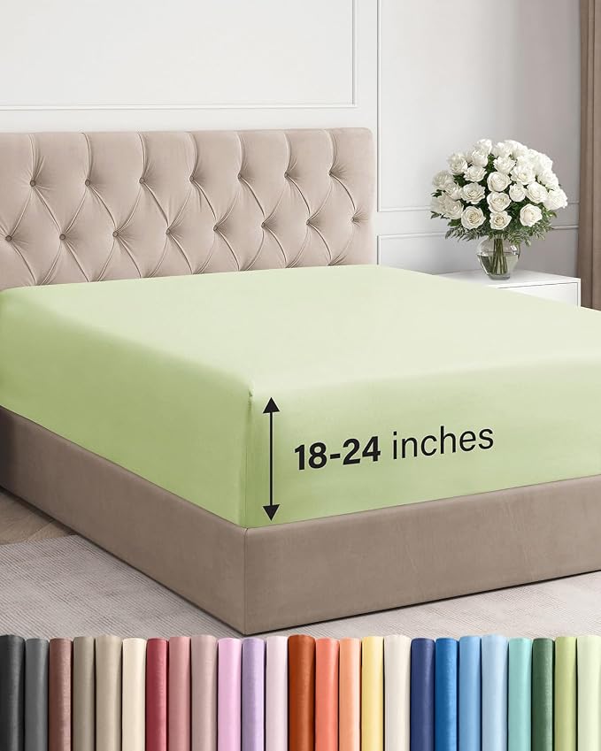 Extra Deep Queen Fitted Sheet by CGKUnlimited