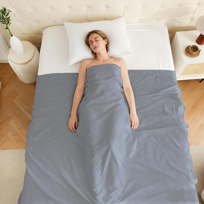 Bulk King Flat Sheets Only, 6 Pack Quick Sort Top Bed Sheet, Color-Coded Label - Image 7