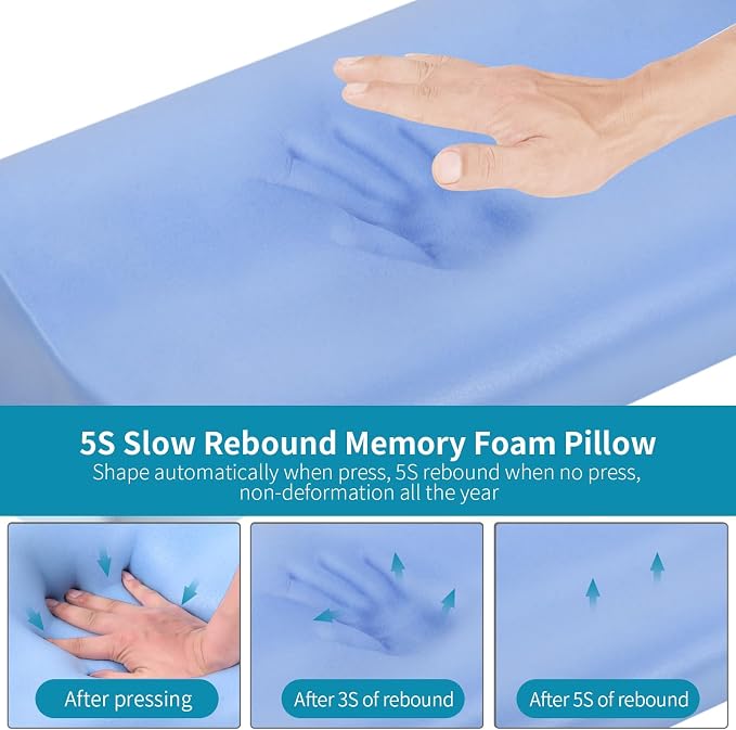 Memory Foam Pillows Neck Pillow Bed Pillow - Image 3