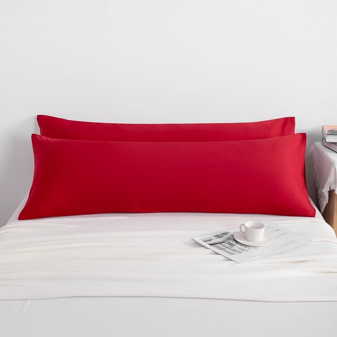 NTBAY 2 Pack Body Pillow Cases, 20x54 inches, Fade Resistant, Envelope Closure - Image 4