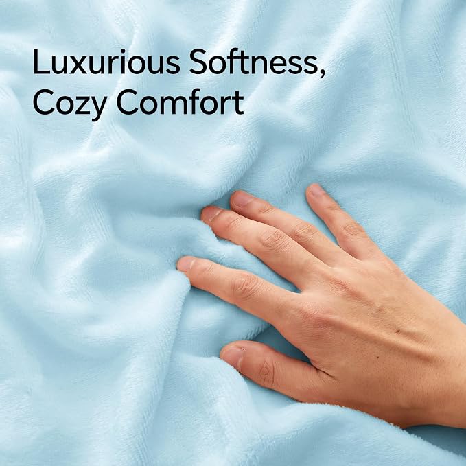 BEDELITE Flannel Pillowcases Standard Set of 2, Super Soft Fleece Pillow Case - Image 4