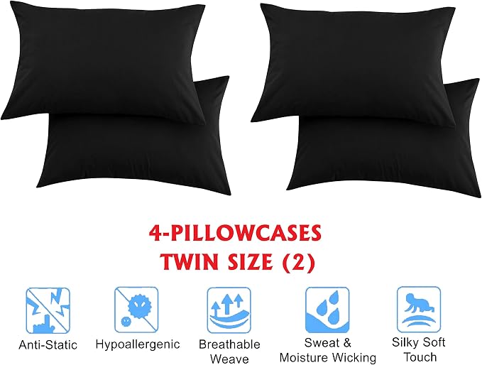 Elegant Comfort Luxury Soft Bed Sheets 1500 Premium Hotel Quality Microfiber - Image 3