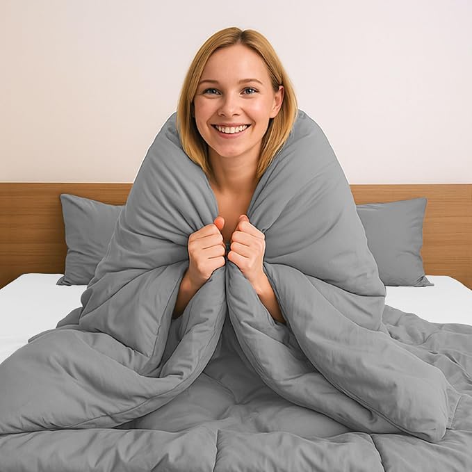 Pure Bedding Duvet Cover Twin/Twin XL Size - Image 6