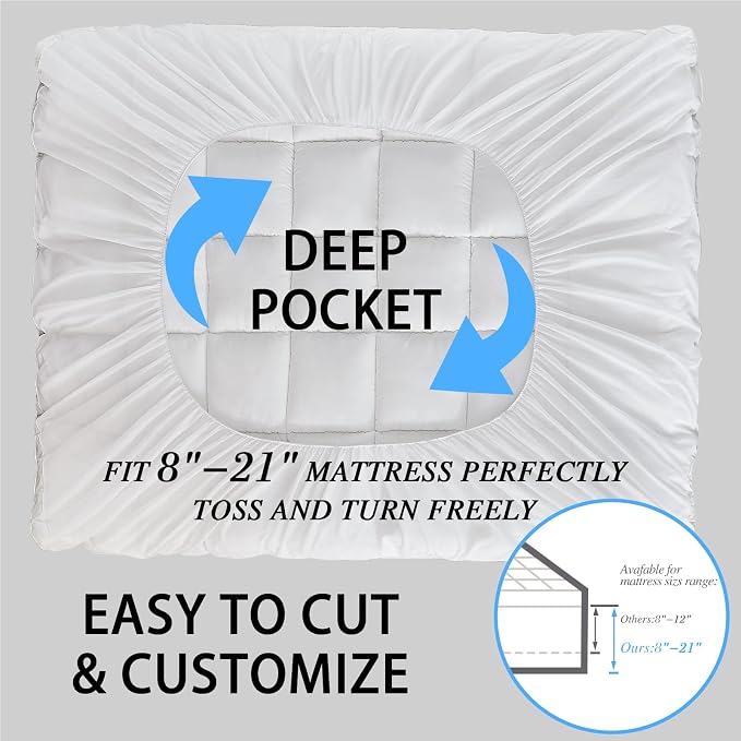 CYMULA California King Mattress Topper - Image 8