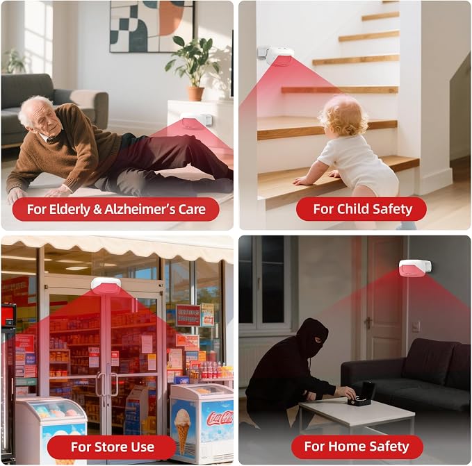 CallToU Bed Alarm for Elderly Adults Sensor Alarm and Fall Prevention for - Image 8