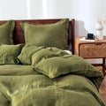 Simple&Opulence 100% Linen Duvet Cover Set 3pcs Basic Style Natural French by SimpleOpulence