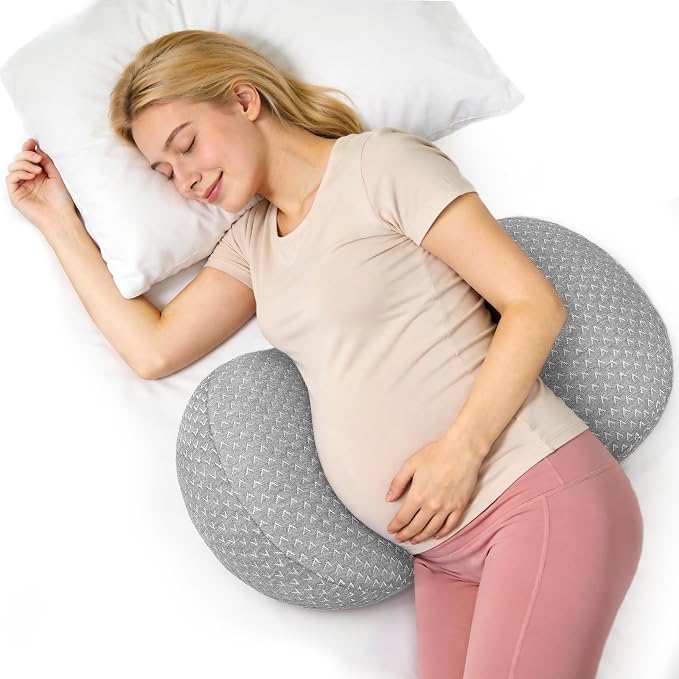 Pregnancy Wedge Pillow for Sleeping, Adjustable Maternity Pillow for Side by Unknown