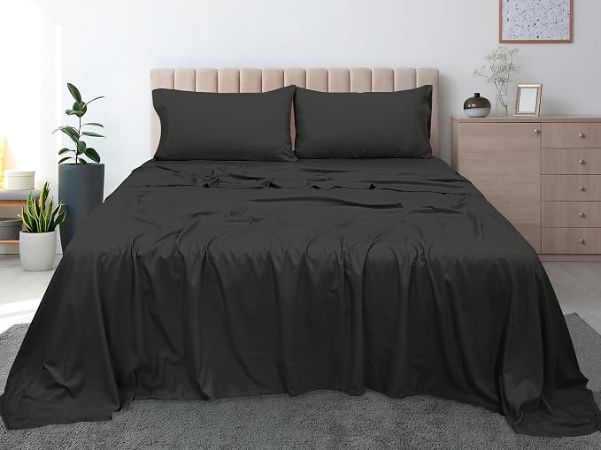 Royale Linens 300 Thread Count 100% Long Staple Combed Cotton Flat Sheet - Image 9